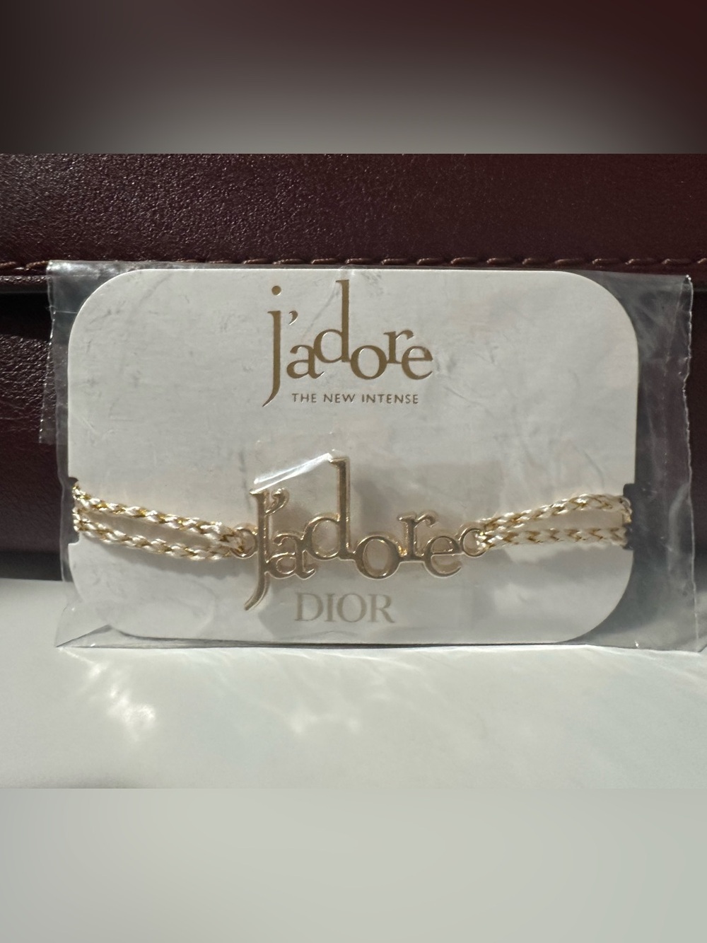 Dior J'adore Braided Bracelet